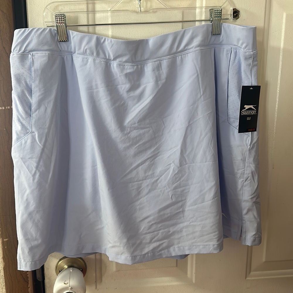 SLAZENGER GOLF WOMEN’S WOVEN SKORT: PURPLE BLOSSOM: NWT: SZ XXL
